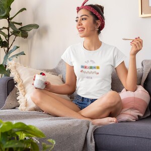 Mahjong Lovers Tee, Women&#39;s Shirt with Tiles; In My Mahjong Era, Gift for Game Night Fanatics, Softstyle T-shirt, Comfortable
