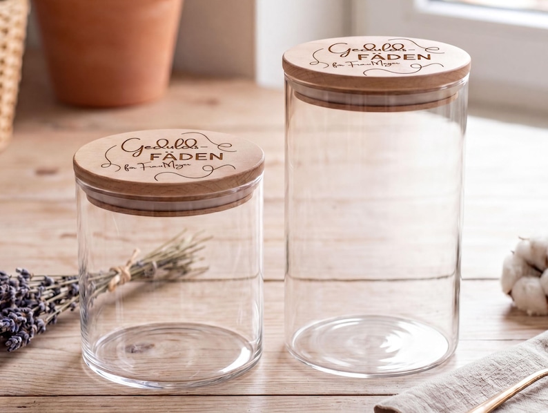 Emotionales Abschiedsgeschenk für die beste Erzieherin, personalisiertes Glas mit Deckel, Dankeschön für die liebevolle Betreuung in der Kita.

Tipps für die Nutzung bei Etsy: