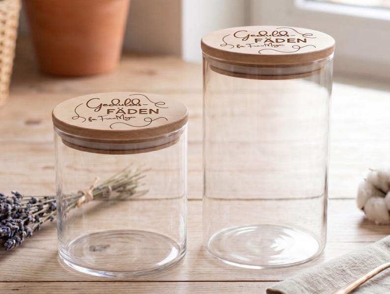 Emotionales Abschiedsgeschenk für die beste Erzieherin, personalisiertes Glas mit Deckel, Dankeschön für die liebevolle Betreuung in der Kita.

Tipps für die Nutzung bei Etsy: