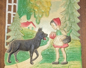 Little Red Riding Hood Calendar Topper Germany