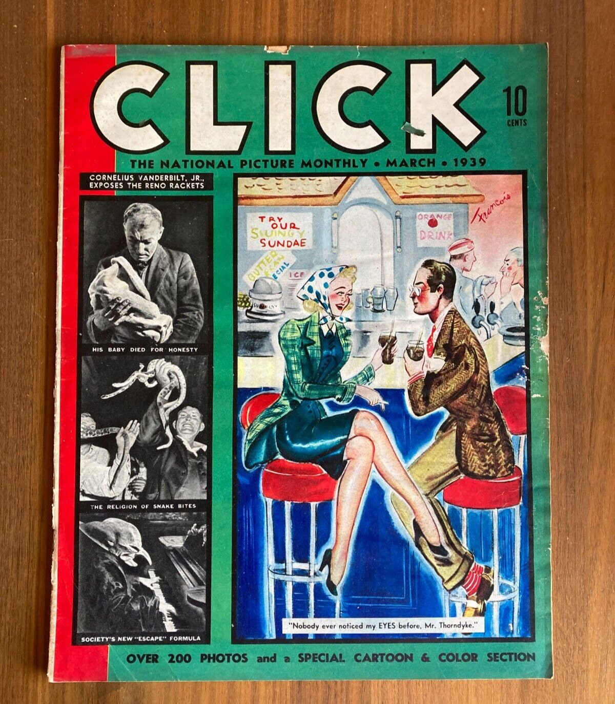 Click Magazine Click Magazine the National Picture Monthly March 1939 - Etsy