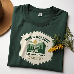 Severance T-Shirt, Woe&#39;s Hollow National Park Shirt, Lumon Industries Macrodata Refinement TShirt, Severance TV Show, Mother&#39;s Day Gift