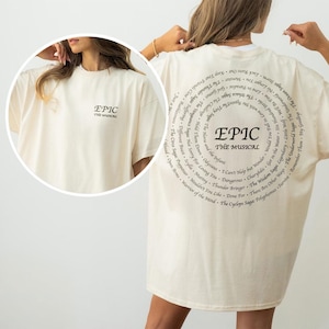 EPIC Musical Comfort Colors Shirt: Greek Mythology Theatre Hoodie