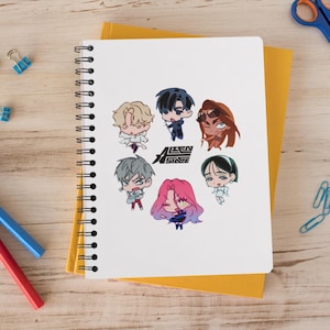 Alien Stage Spiral Notebook, Retro Anime Collection, Ivan Alien Stage Chibi Notebook