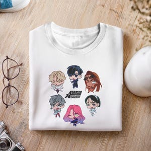 Alien Stage Vintage-Style T-Shirt, Retro Anime Collection, Ivan Alien Stage Chibi Shirt, Trendy Graphic Shirt, Funny Meme Shirt
