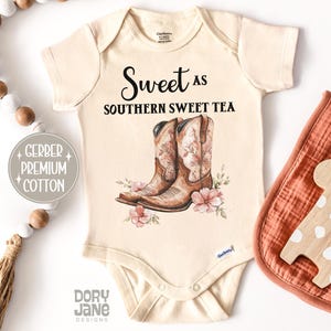 Western Baby Girl ONESIES® Brand Bodysuit Baby Girl Coming Home Outfit Cow Girl Western Theme Baby Shower Gift Cowboy Boots Baby Girl Shirt