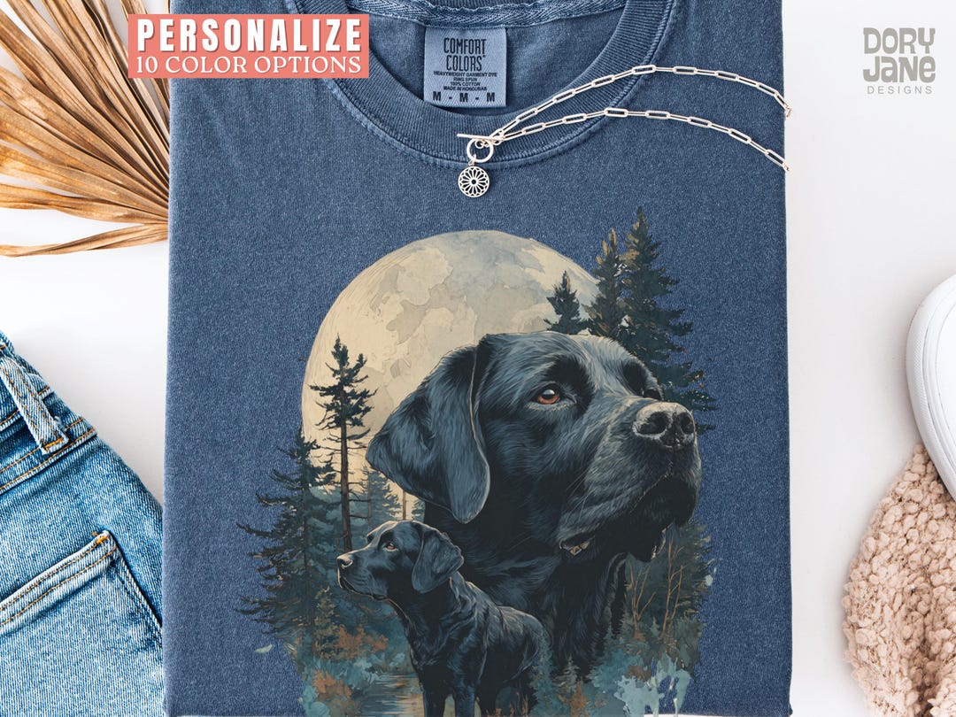 Vintage Dog Comfort Colors Shirt 90s Graphic Style Labrador Retriever ...