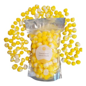 Freeze dried Lemon Bites, Freeze Dried Candy
