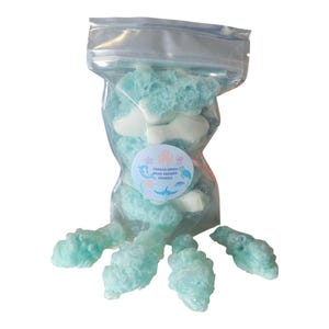 Freeze Dried Blue Gummy Sharks