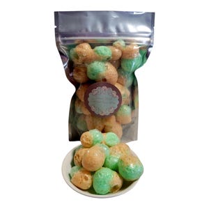 Freeze Dried Candy Caramel Apple Bites