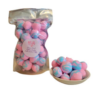 Freeze Dried Cotton Candy Salt Water Taffy