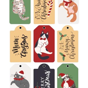 Personalized Christmas Gift Tags Style 1