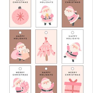 Personalized Christmas Gift Tags Style 1