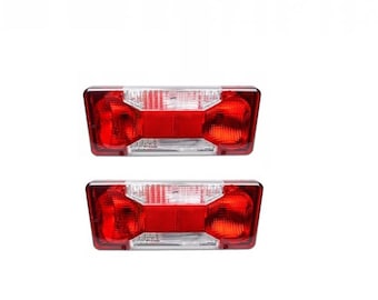 Jeu de feux arrière gauche + droit pour Iveco Daily 2006 - Haute qualité