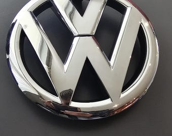 Emblema cromado para parrilla delantera de Volkswagen Golf Mk6 (GTI, TSI, TDI, R20, 2010-2014)