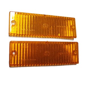 BMW 3-serie E30 knipperlichtenset voorzijde oranje 83-91 Repeaterpaar Links Rechts