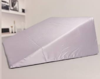 Orthopedic & Wedge Pillow Cover –Zippered Cotton Case for Back Support,Neck Relief, GERD Cozy Sleep–Handmade Home Decor