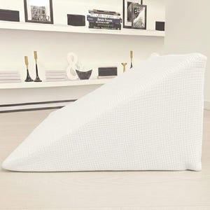 Any size Cover for the Wedge pillow muslin case pillowcase Post Surgery pain relief for Back Hip Knee Acid Reflux Snoring sleep apnea