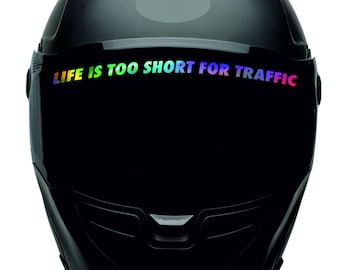 Adhesivo para visera de motocicleta | Texto personalizado | Texto personalizado para casco de motocicleta | Letras para motocicleta | Pegatinas personalizadas para viseras de motocicleta
