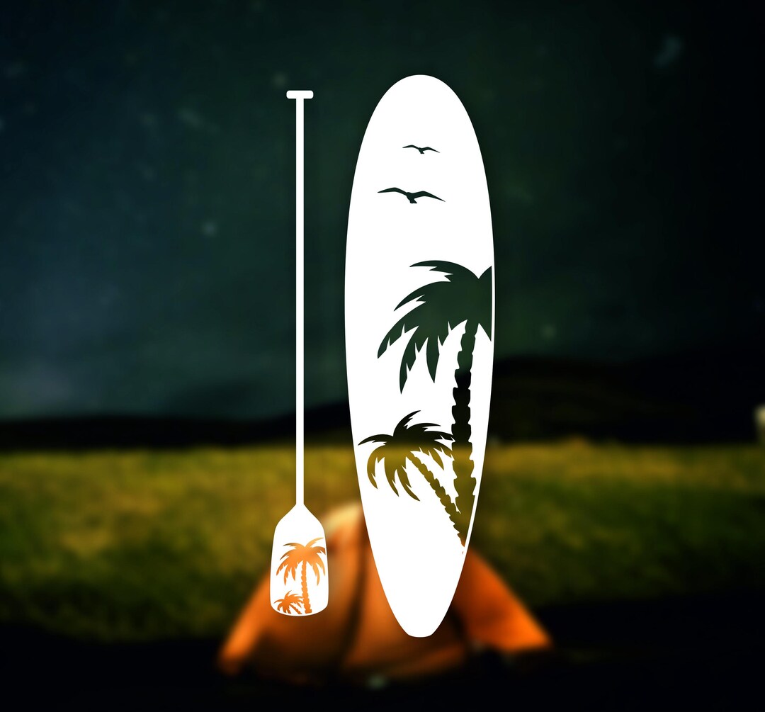 SUP Sticker I Paddle Board Sticker I SUP Board Decoration I Beach ...