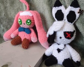 Hearth Bunny & Arle Plush BUNDLE crochet pattern - PDF file