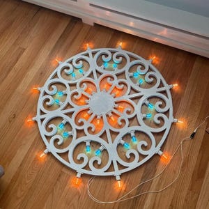 Luxury Rosette LED Wall Light – Italian Handmade Architectural Lighting | Cathedral-Inspired Luminaria Made in italy ceiling light