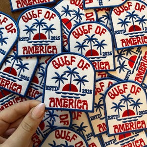 Golf von Amerika Aufnäher / Patch zum Aufbügeln