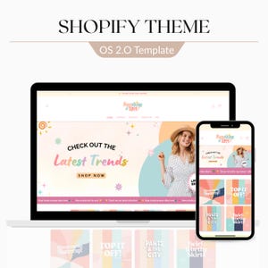 Pastel Shopify Theme,Boutique Shopify Theme,Shopify 2.0 Themes,Premium Shopify Theme,Shopify Theme, Website Design Templates,Shopify Website