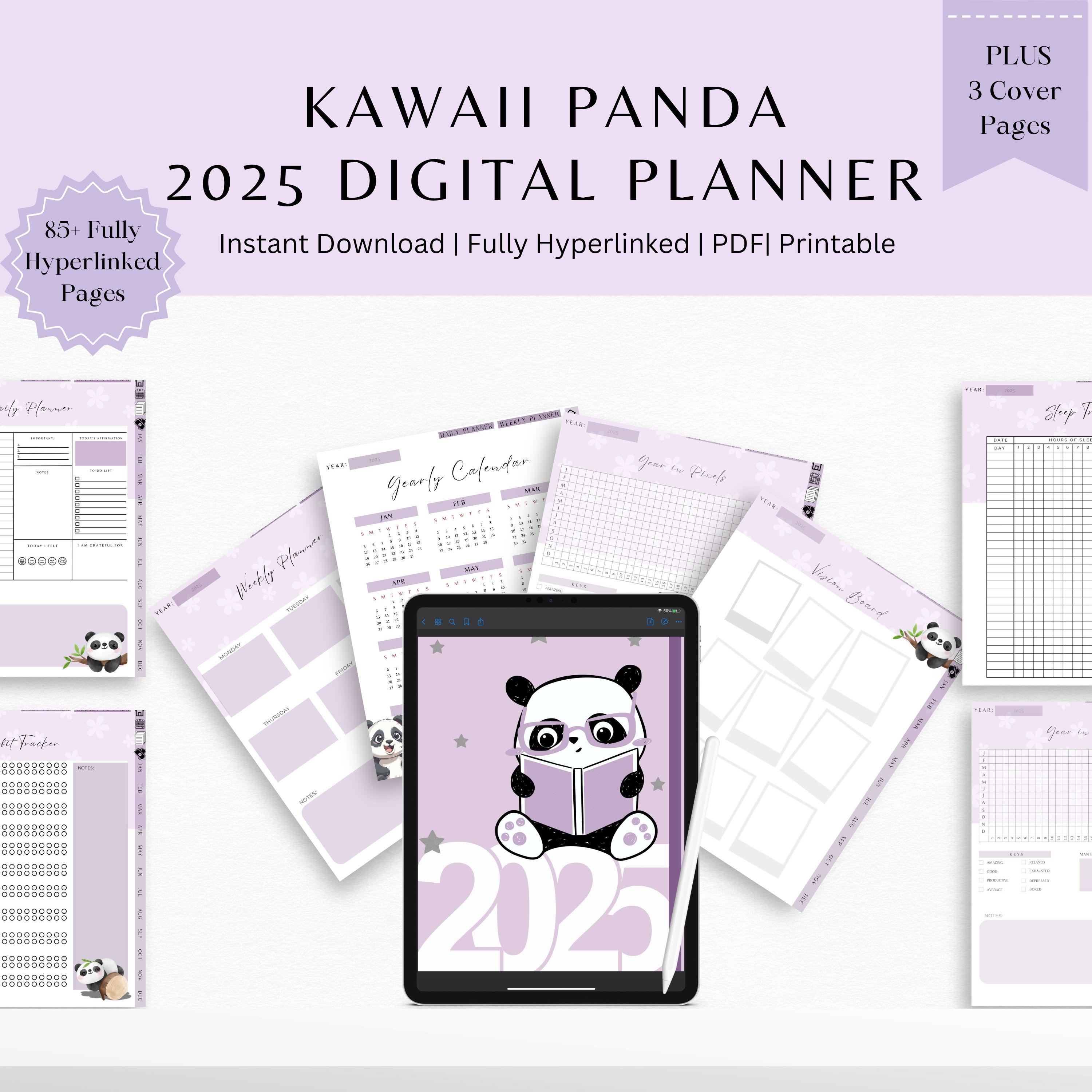 2025 Kawaii Planner - Etsy