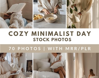 Stockfoton med minimalistisk livsstil | Ansiktslösa varumärkesbilder för sociala medier och digital marknadsföring (MRR / PLR)