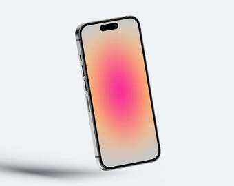 Abstract Glow Phone Wallpaper – Soma Aura, Lock Screen (Digital Download)