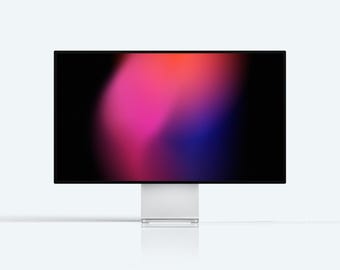 ダークオーラアブストラクト 4K 壁紙（デジタルダウンロード）