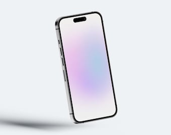 Fondo de pantalla para teléfono Solara Aura – Pantalla de bloqueo con brillo abstracto (Descarga digital)