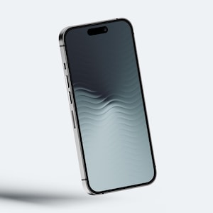Premium Chrome Phone Wallpaper - Lock Screen Wallpaper - iOS 16 Wallpaper