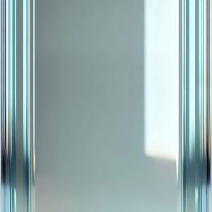 Mint 3D Glass iPhone Wallpaper – Minimalist (Digital Download image 5