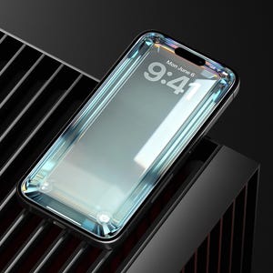 Mint 3D Glass iPhone Wallpaper – Minimalist (Digital Download image 4