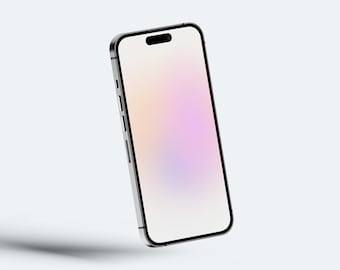 Aura iPhone Wallpaper – Abstract Glow Lock Screen (Digital Download)