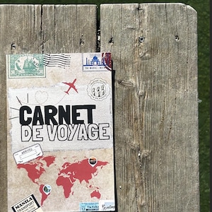 Carnet de voyage : À remplir et à personnaliser pour planifier votre séjour & garder des souvenirs - Planificateur de voyage- Format A5