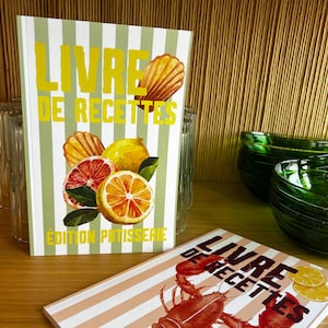 Rezeptbuch & Rezeptbuch Gebäck Edition zum Ausfüllen - Format A5 - Perfektes Geschenk für Kochliebhaber