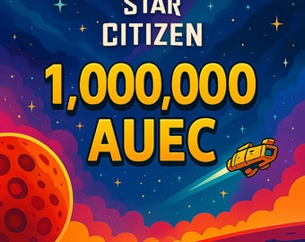 Star Citizen aUEC - 1 Mil (1M) aUEC - 4.3 LIVE star citizen auec