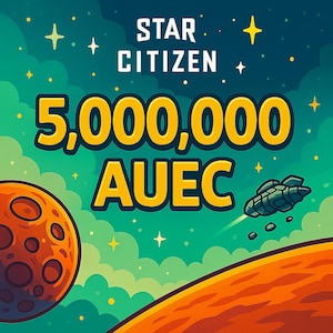 Star Citizen aUEC - 5 Mil (5M) aUEC - 4.3 LIVE star citizen auec