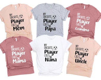Custom Family Soccer Shirt, Game Day Shirt, Family Matching Shirt, Personalized Soccer Shirt, Sports T-shirt, Soccer Mom Shirt, Soccer Dad