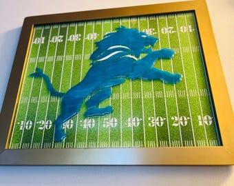 Detroit Lions wall art