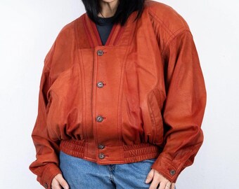 80年代のヴィンテージVera Pelle®ブラックレザーとスエードの