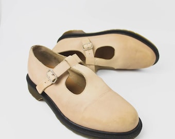 ドクターマーチン ヴィンテージ 90 年代、メリージェーン、ブラウン