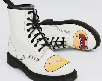 Dr. Martens 1460 X Finn Adventure Time Cartoon Netzwerk | Größe 39 | Limited Edition Stiefel