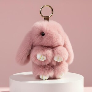 MINGRI Soft Bunny Lulu Keychain With Tin,Graduation Gifts For