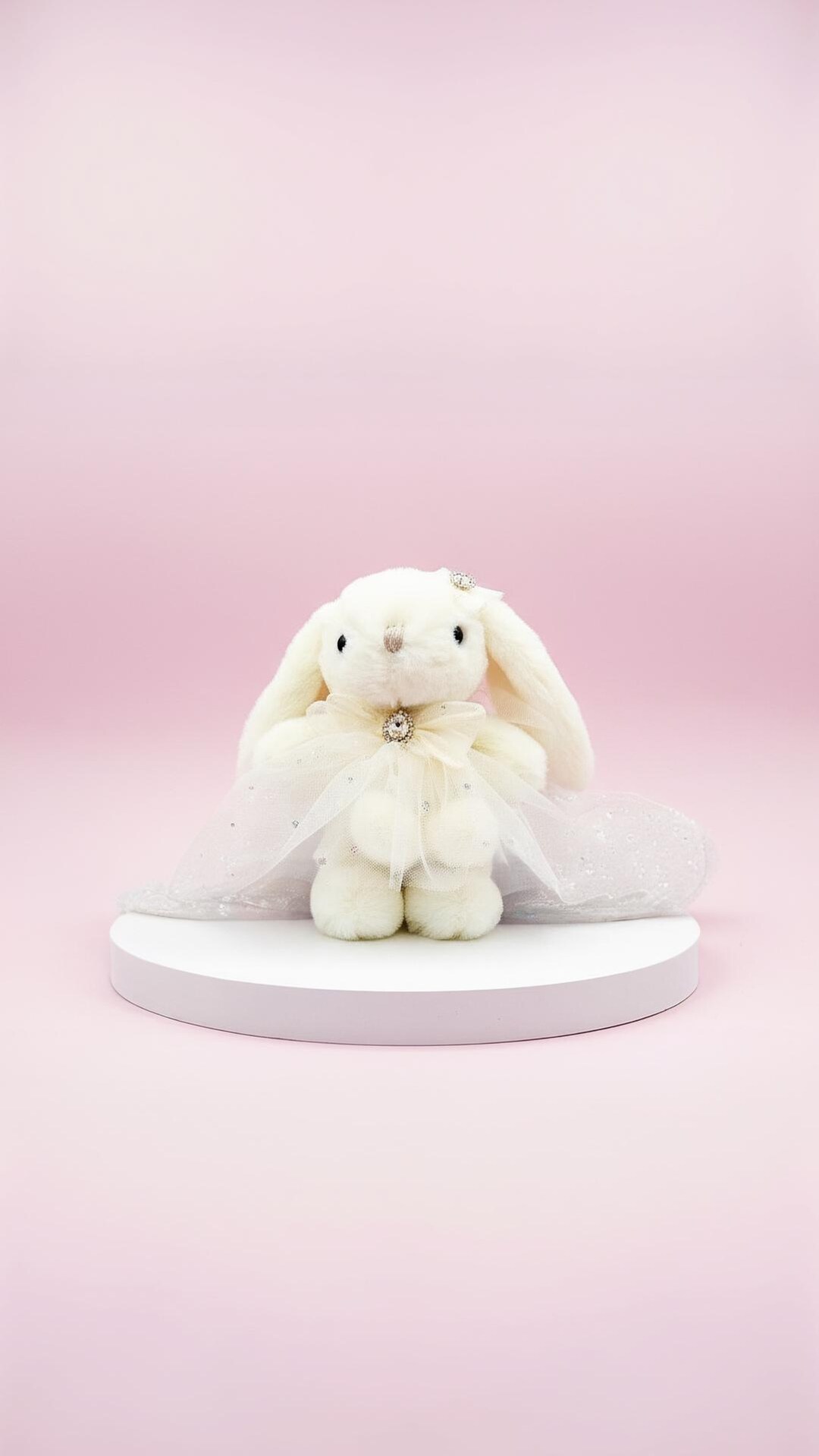 Softie Squad Bunny Rabbit Key Ring & Bag Charm - Etsy