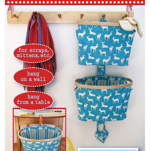 Hanging Bike Basket / Bag PDF Pattern Boy or Girl by VS Etsy