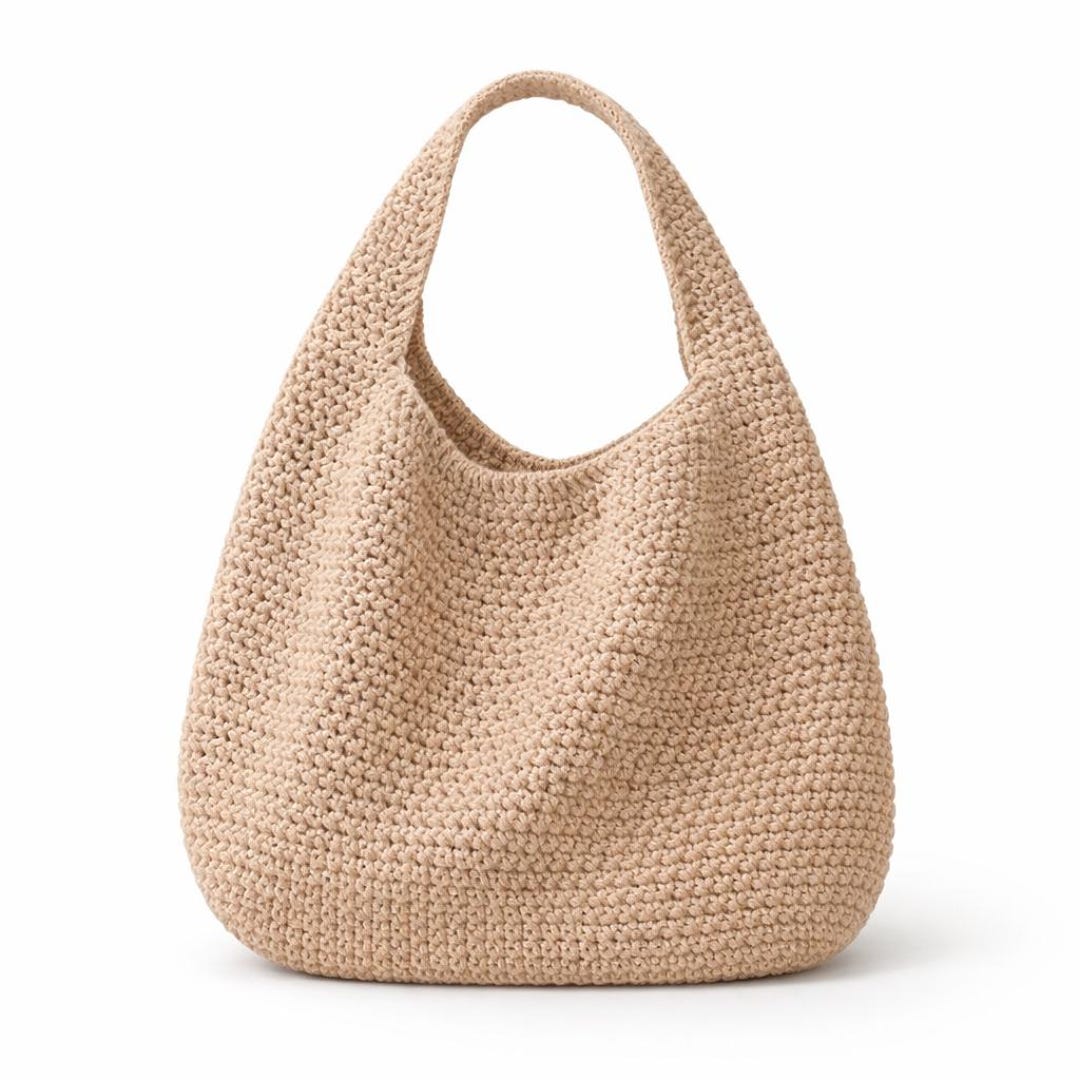 Slouchy Crochet Hobo Bag Pattern PDF | Easy Tote Bag Crochet Pattern ...